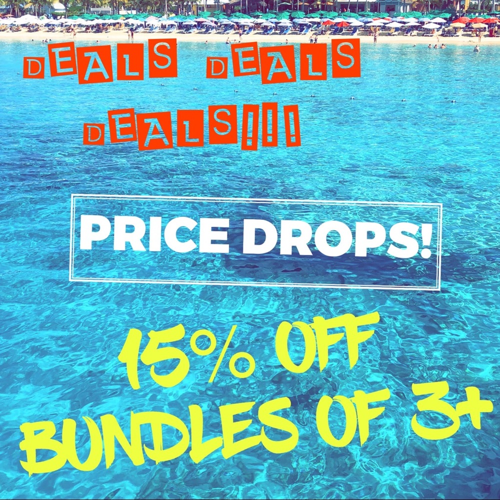 DEALS DEALS DEALS! Price drops! 15% off bundles